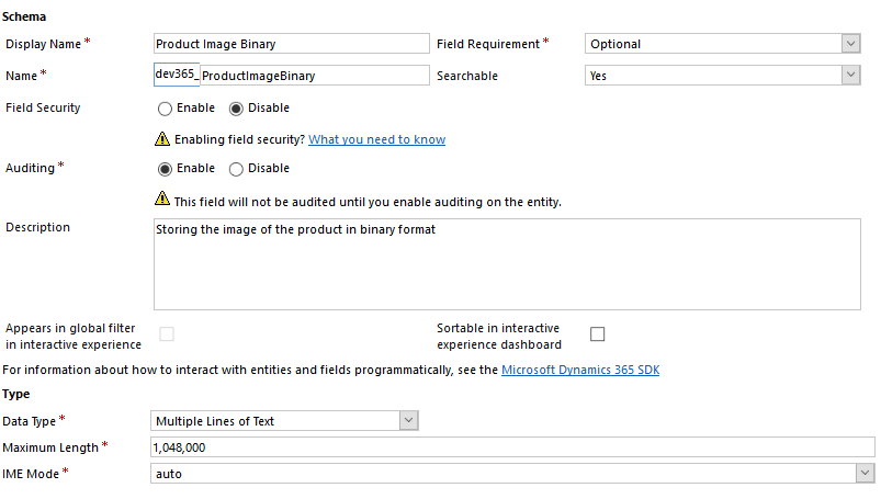 Display product images in a quote in Dynamics 365